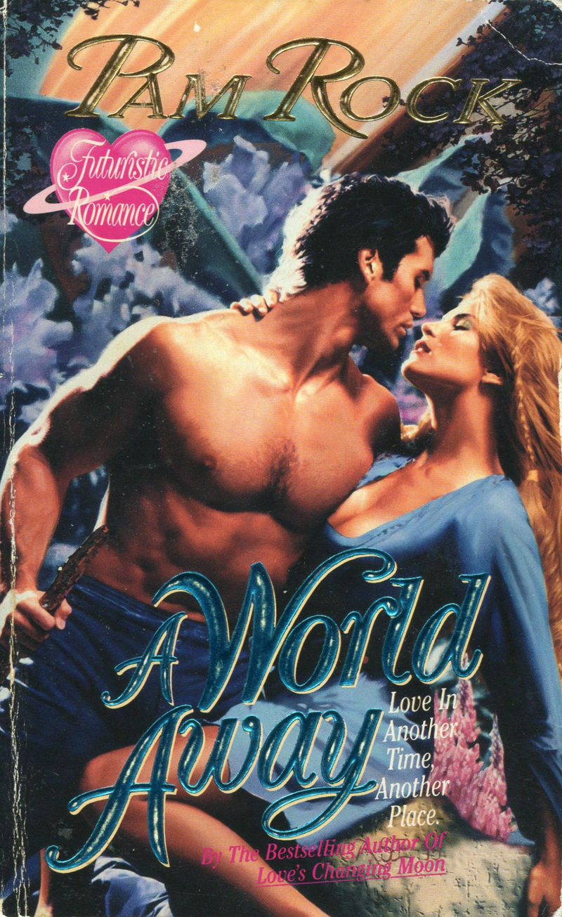 Illustration for article titled These Early-'90s 'Futuristic' Romance Covers Are Stunning and WondrousÂ